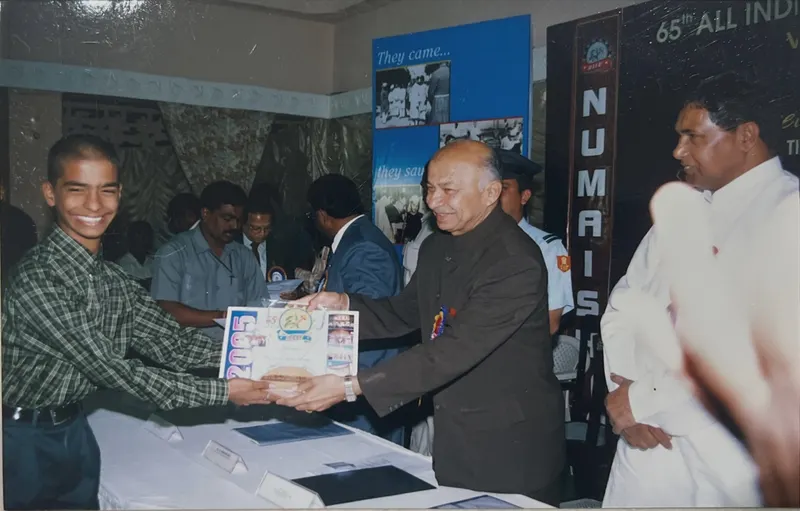 Praveen Kumar Gorakavi — Best Invention Award from the Governor of Andhra Pradesh