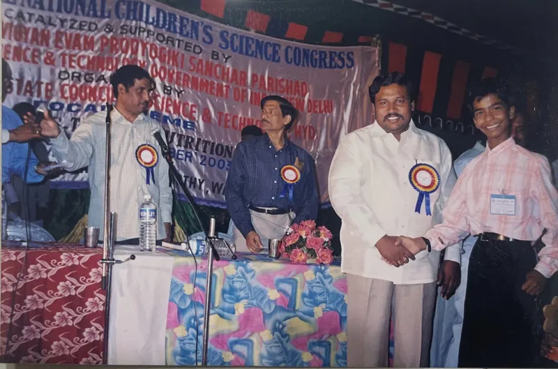 Praveen Kumar Gorakavi — Best Inventor at the National Children’s Science Congress