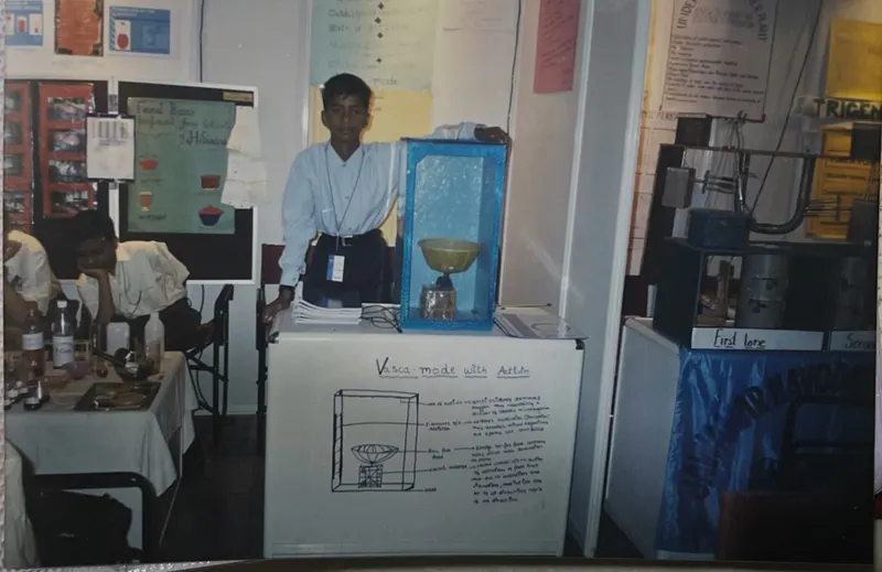 Praveen Kumar Gorakavi — Demonstrating VascaMode food preservator and activin antioxidant formulations to an expert panel