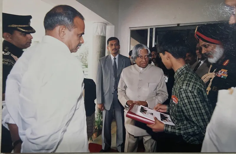 Praveen Kumar Gorakavi — A spontaneous deep discussion with Dr. Kalam on propellant technology — unscripted, unrepeatable