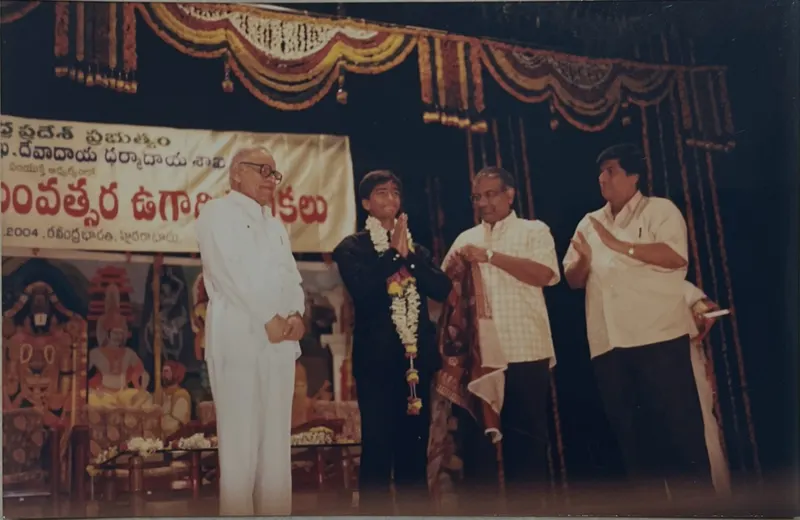 Praveen Kumar Gorakavi — Ugadi Puraskaram — one of Andhra Pradesh’s highest civilian honours
