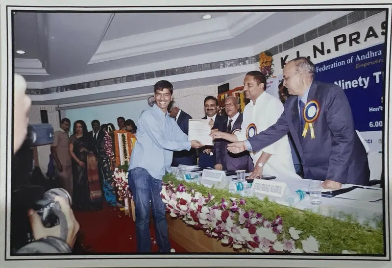 Praveen Kumar Gorakavi — FAPCCI Outstanding Engineer/Scientist Award — youngest recipient in the award’s 98-year history